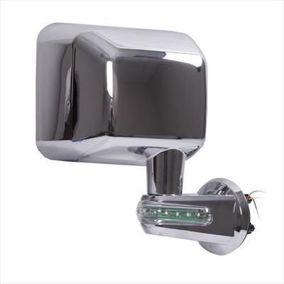 Rugged Ridge Replacement Mirror with Turn Signal (Chrome) - 11010.14